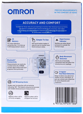 Omron Hem 7143t1 A Digital Blood Pressure Monitor Machine 1
