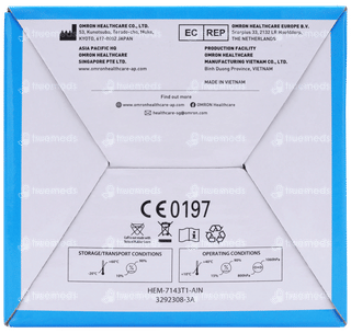 Omron Hem 7143t1 A Digital Blood Pressure Monitor Machine 1