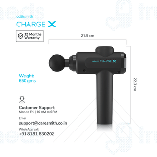 Caresmith Charge X Massage Gun With Touchscreen Display 1