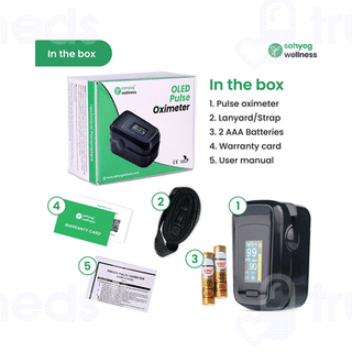 Sahyog Wellness V 1.0 Oled Pulse Oximeter 1