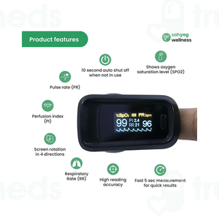 Sahyog Wellness V 1.0 Oled Pulse Oximeter 1