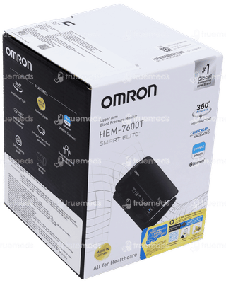 Omron Hem 7600t Smart Elite Upper Arm Blood Pressure Monitor 1