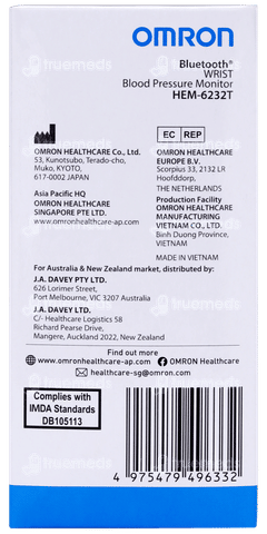 Omron Hem 6232t Blood Pressure Monitor 1