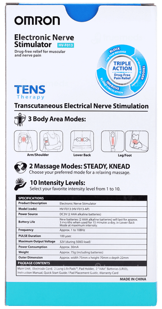 Omron Hv F013 Electronic Nerve Stimulator 1