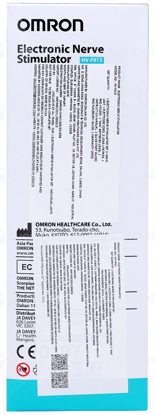 Omron Hv F013 Electronic Nerve Stimulator 1