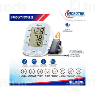 Microtek Automatic Upper Arm Blood Pressure Monitor 1