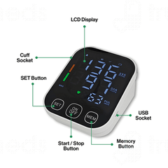 Sahyog Wellness Fully Automatic Upper Arm Digital Blood Pressure Monitor 1