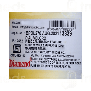 Diamond Bpdl270 Aneroid Blood Pressure Monitor 1