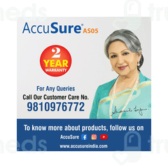 Accusure Blood Pressure 3 Color Smart Display Monitor 1