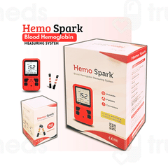 Hemo Spark Blood Hemoglobin Measuring System 1 With 50 Test Strips