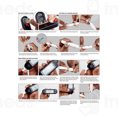 Control D Glucometer Blood Glucose Monitor With 25 Strips 1