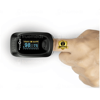 Bpl Smart Oxy With Perfusion Index Black Fingertrip Pulse Oximeter 1