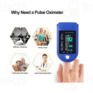 Mcp Finger Tip Blue Pulse Oximeter 1