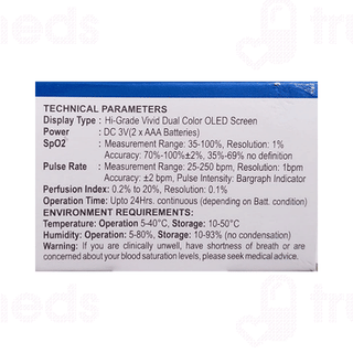Microtek Ox 6 Fingertip Pulse Oximeter 1