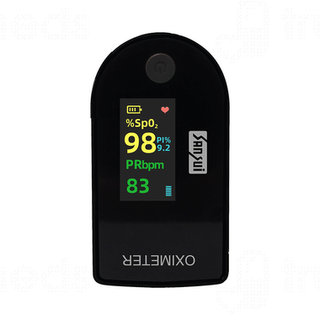 Sansui Sxy Flbk06 Digital Black Fingertip Pulse Oximeter 1