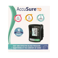 Accusure Td 1209 Advanced Features Bp Monitor With Adapter 1