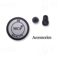Mcp Dual Head Black Matte Acoustics Stethoscope 1