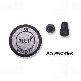 Mcp Dual Head Black Matte Acoustics Stethoscope 1