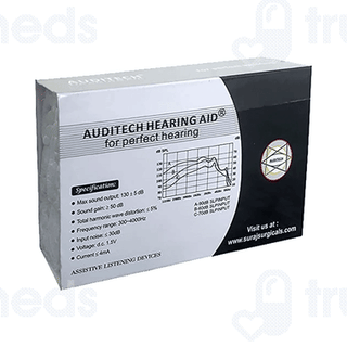 Auditech Pocket Model Black Hearing Aid 1
