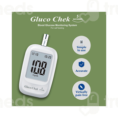 Aspen Gluco Chek 5 Seconds Blood Glucose Test Strips 100