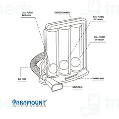 Paramount Lung Exerciser Spirometer 1