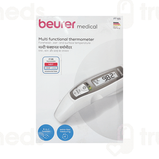 Beurer Ft 65 Ear Infra Red Multi Functional White Thermometer 1