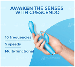 Mschief Crescendo 10 Frequencies Blue Body Massager 1