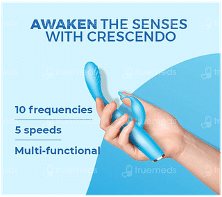 Mschief Crescendo 10 Frequencies Blue Body Massager 1
