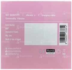 Mschief Vibrato Textured Tip 10 Frequencies Pink Body Massager 1