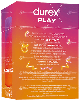 Durex Play Slide & Ride Excite Me Sleeve 1
