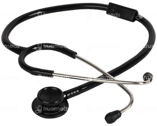 Bpl St 01 Dia Cast Adult Chest Piece Stethoscope Black 1