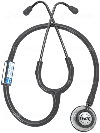 Bpl St 04 Aluminium Adult Chest Piece Stethoscope Grey 1