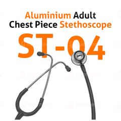 Bpl St 04 Aluminium Adult Chest Piece Stethoscope Grey 1