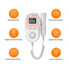 Bpl Fd 03 Fetal Pink & White Doppler 1