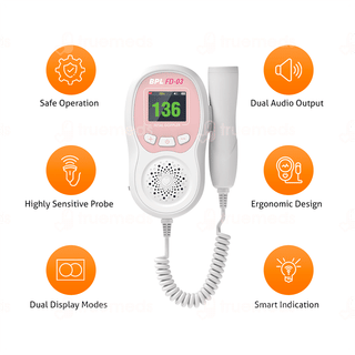 Bpl Fd 03 Fetal Pink & White Doppler 1