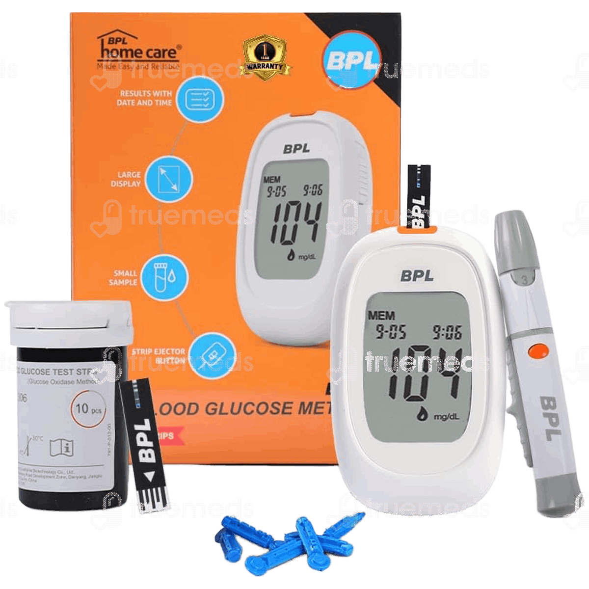 Bpl Gluco Monitoring Device Kit 1 - Uses, Side Effects, Dosage, Price ...