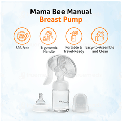 Bpl Mamabee Silicone Manual Breast Pump 1
