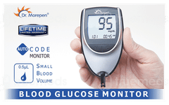 Dr Morepen Gluco One Bg 03 Blood Glucose Monitoring System 1 With 50 Blood Glucose Test Strips