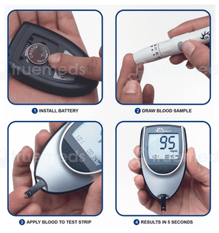 Dr Morepen Gluco One Bg 03 Blood Glucose Monitoring System 1 With 50 Blood Glucose Test Strips