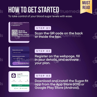 Sugar Fit Smart Glucose Monitoring System 1