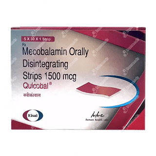 Quicobal 1500 MCG Orally Disintegrating Strips 30