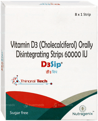 D3sip Sugar Free Disintegrating Strip 1