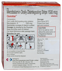 Quicobal Orally Disintegrating Strips 1