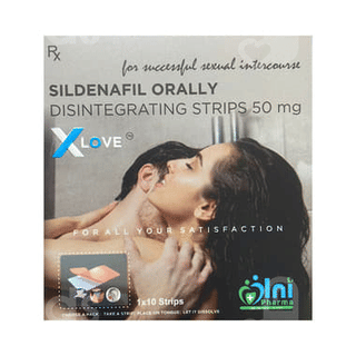 Xlove 50 MG Orally Disintegrating Strip 2