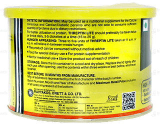 Threptin Lite Sugar Free Diskette 275gm