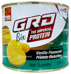 Grd Bix Vanilla Flavoured Protein Diskettes 250gm Grd Bix Vanilla Flavoured Protein Diskettes 250gm