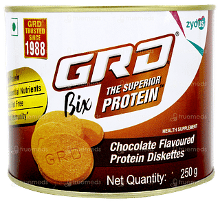 Grd Bix Chocolate Flavoured Protein Diskettes 250gm