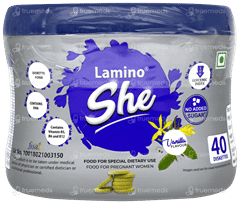 Lamino She Vanilla Flavour No Added Sugar Diskette 40 Lamino She Vanilla Flavour No Added Sugar Diskette 40