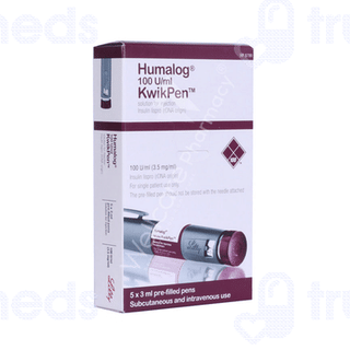 Humalog Kwikpen 100Iu Disposable Prefilled Pen 3Ml