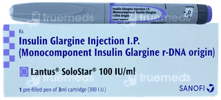 Lantus Solostar 100Iu Disposable Pen 3Ml